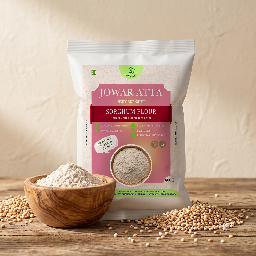 Jowar Atta (Sorghum Flour) | 100% Natural | 400g